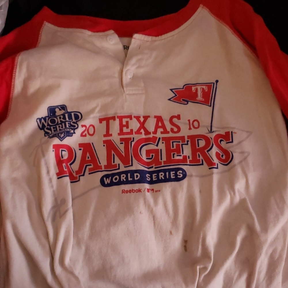2010 texas rangers world series long sleeve T
